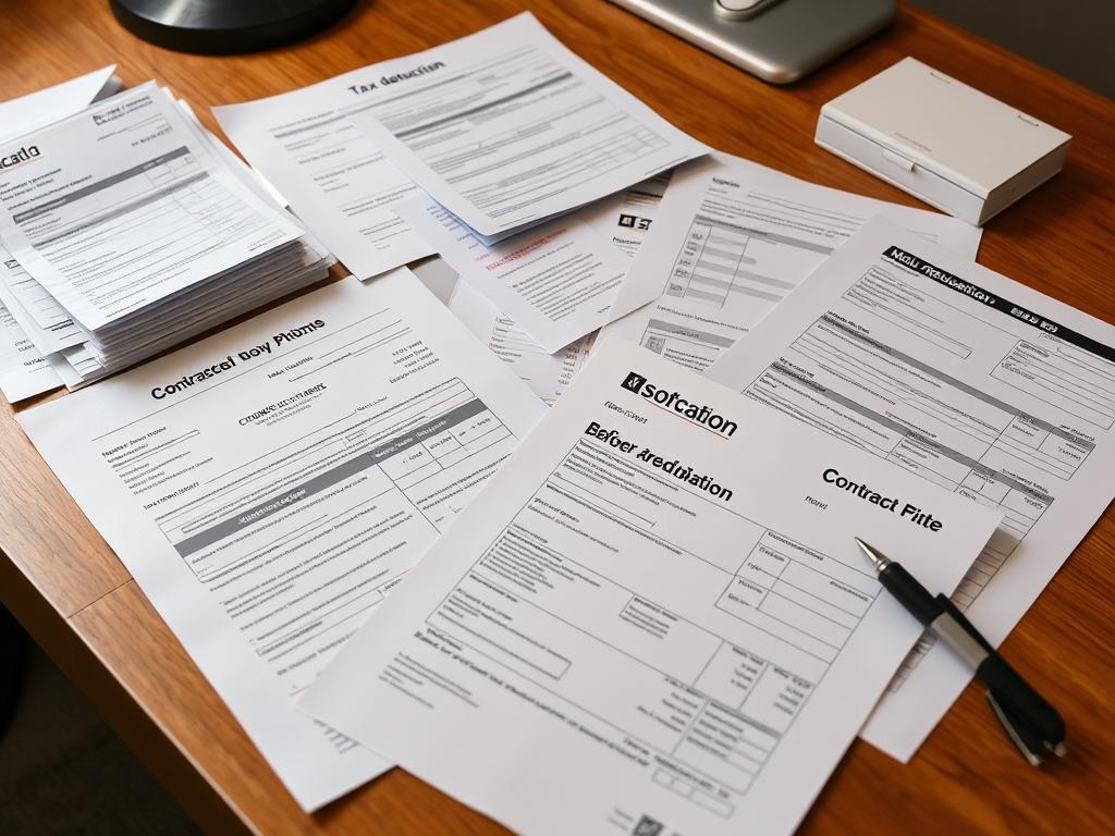 IRS mold remediation documentation with receipts and photos