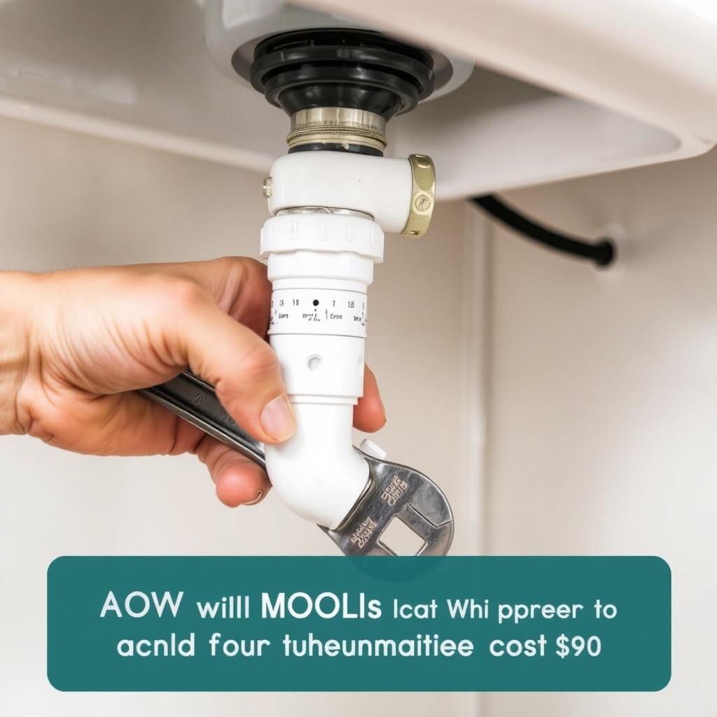 Person fixing a leak to prevent mold and reduce how much does mold remediation cost